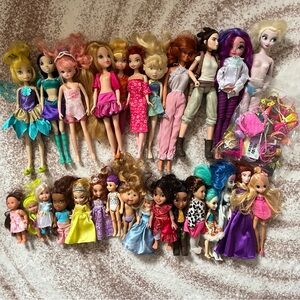 25+ | Random Doll Lot + Barbie Accessories